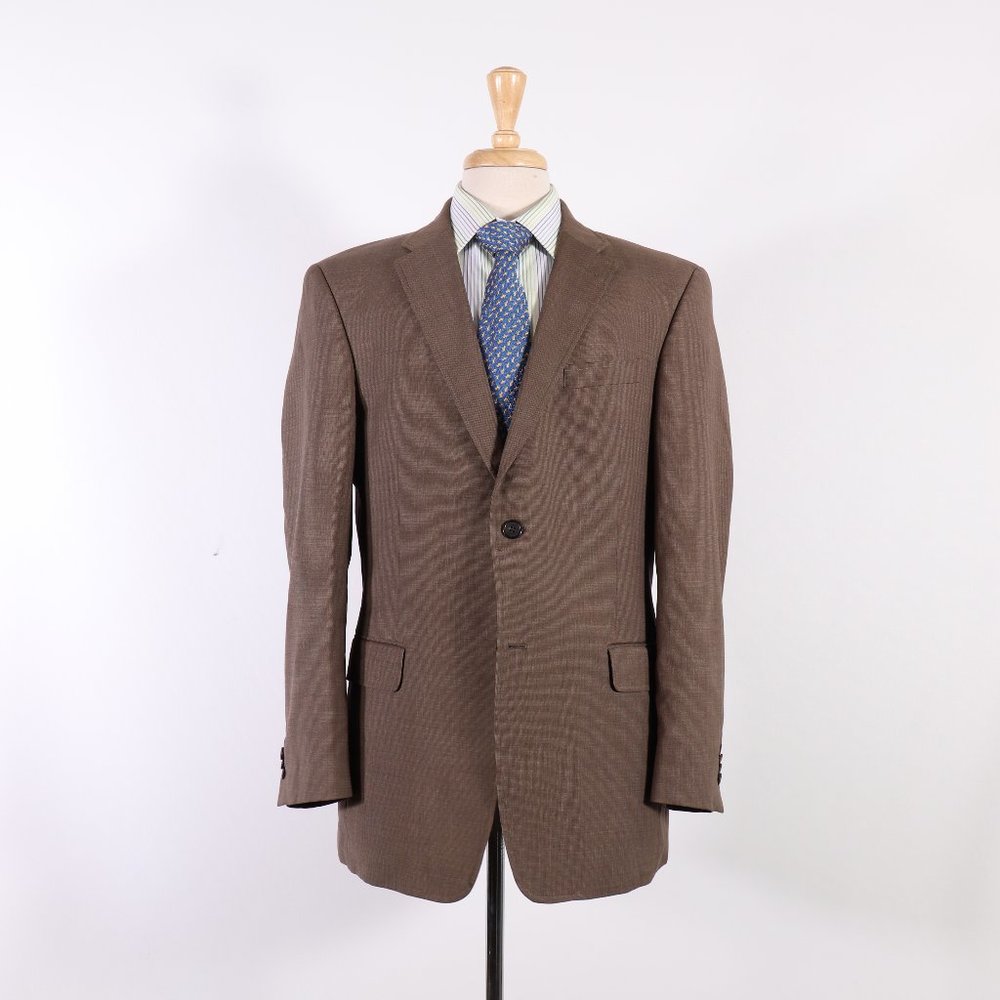Tommy Hilfiger 42R Brown Sport Coat L303